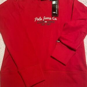 Polo by Ralph Lauren Red Sweatshirt